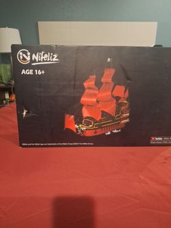 Brand New Nifeliz Queen Anne's Revenge Pirate Ship (Sealed Box)
