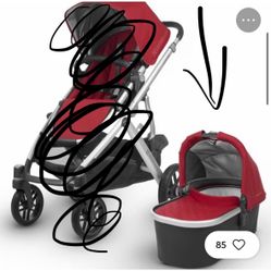 UPPA BABY VISTA DENNY - STROLLER NOT INCLUDED! 