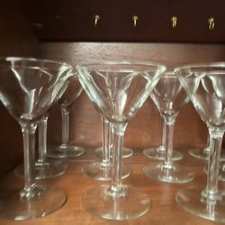 Martini glasses