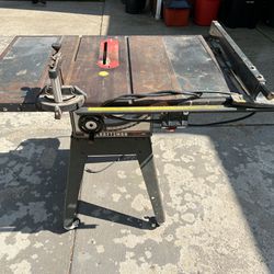 Craftsman 10" Table Saw + Stand