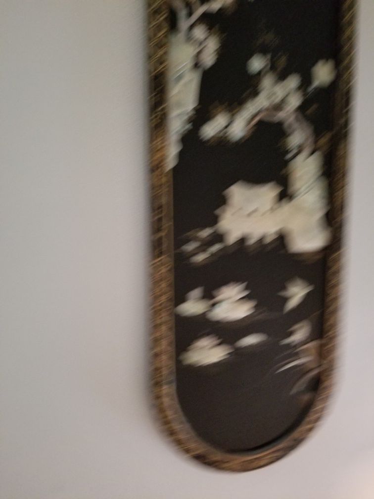 Set of 4 mother of pearl picture