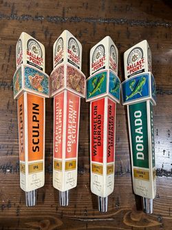 Ballast Point Beer Tap Handles - Set Of 4
