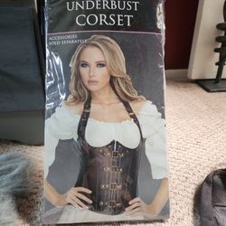 Steampunk Underbust Corset Halloween
