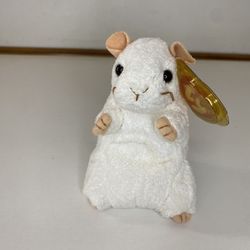 Ty Beanie Baby - CHEEZER the White Mouse (5 Inch) Stuffed Animal Toy
