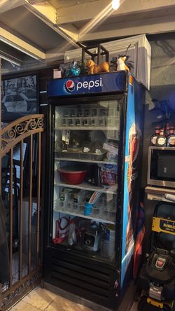 Pepsi Single Glass Door Merchandiser Cooler
