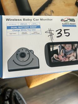 Wireless Baby Car Monitor with Camera