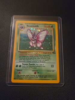 Venomoth Holo Rare Pokémon Card 13/64