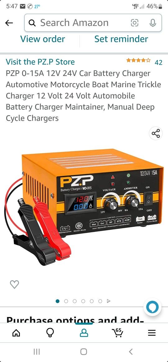 12v/24v Charger