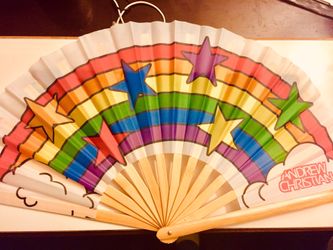 New Andrew Christian Designer Pride Fan