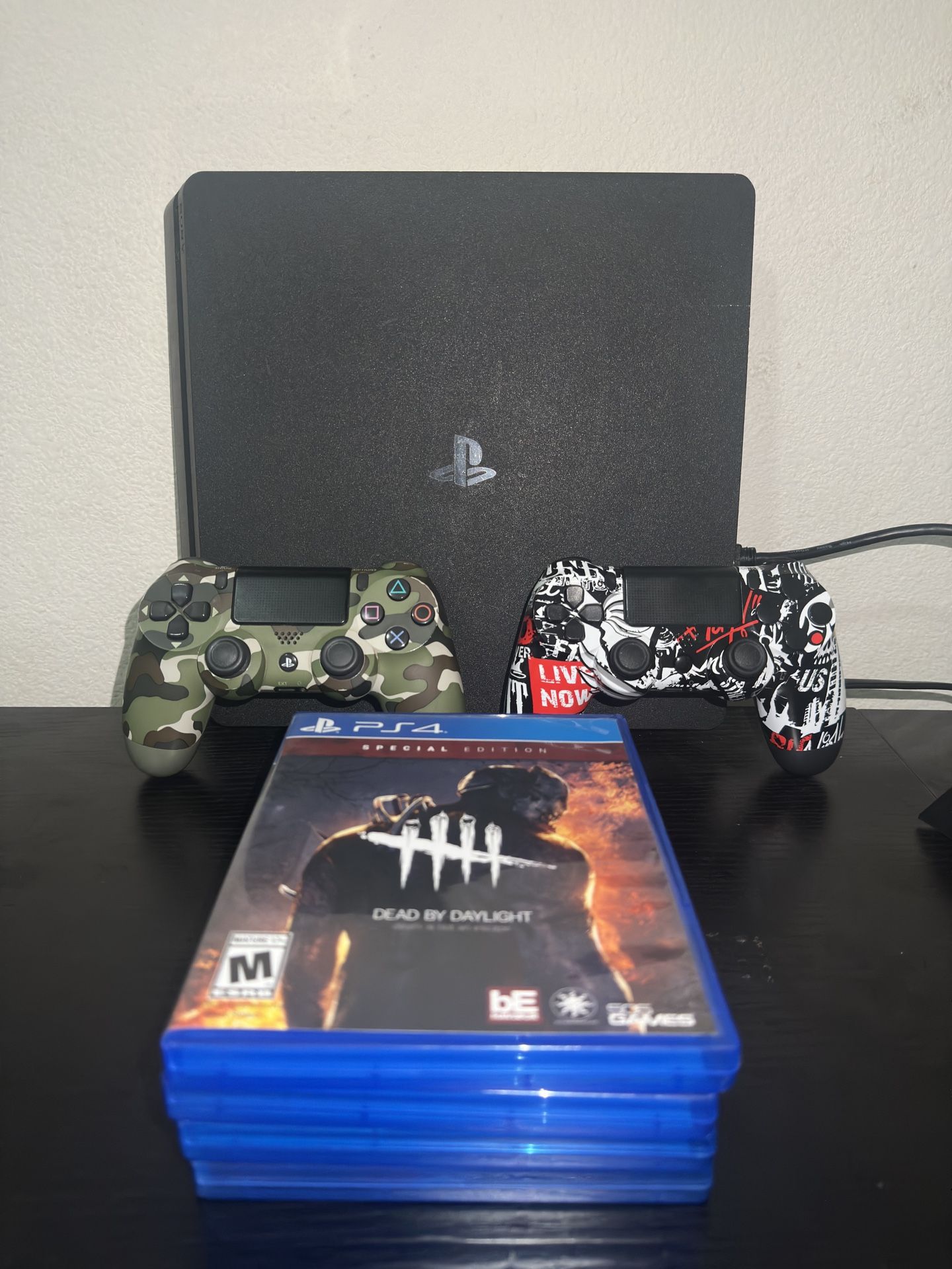 Sony PS4 1TB With Controllers and Games