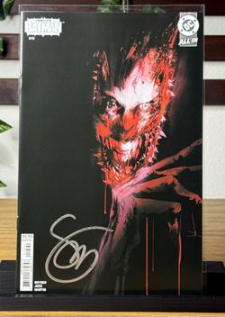 Absolute Batman #15-Signed by Scott Snyder-Jock variant-w/COA