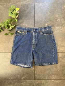 Calvin Klein Blue Denim Short