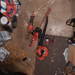 Black & Decker 20v Cordless Tools. Drill, Blower, Jigsaw, Hedger