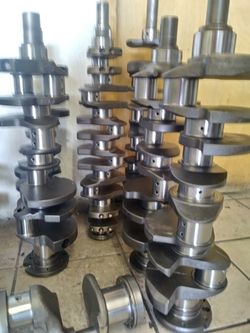 Kelley's machine shop showing you some high-end grinds crank shafts