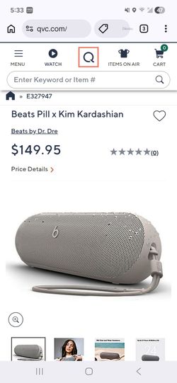 Beats pill by Dre and Kim k