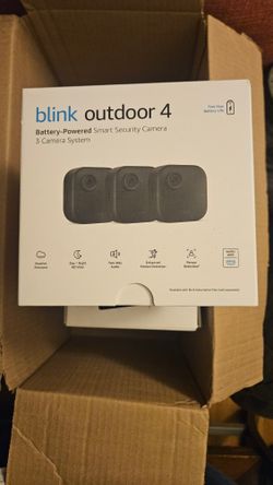 Blink Outdoor 4 3 Camera System + Battery Extension Packs