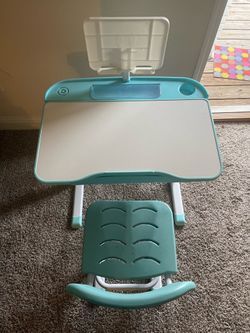 Kids study table and Chair with adjustable height