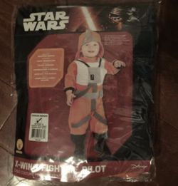 X-Wing Fighter Pilot Size 24 Mos Toddler Star Wars Costume
