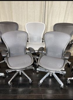 HERMAN MILLER EMBODY AND AERON CHAIR FREE LOCAL DELIVERY