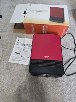 Portable ceramic heater