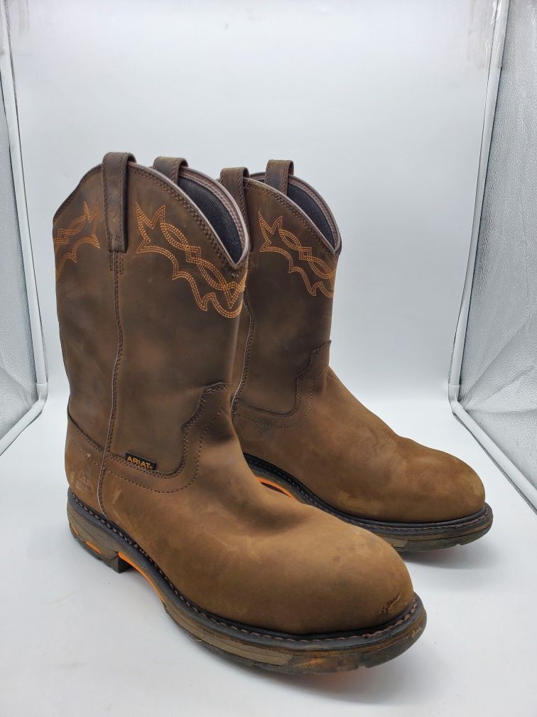 Men's Ariat Work Boots Size 14