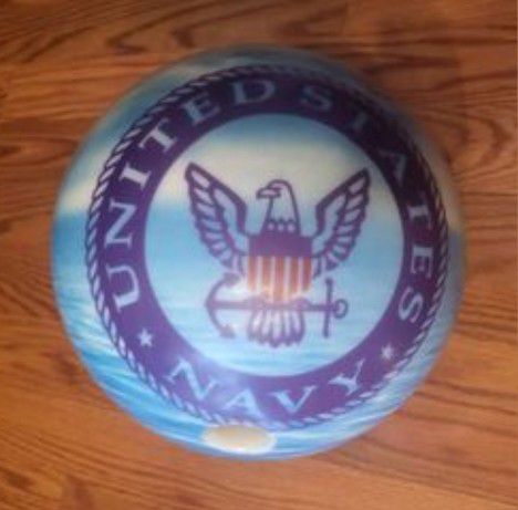 12 Pound US Navy Bowling Ball