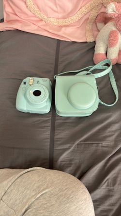 Instax Polaroid Camera Mini 9 Teal Blue 