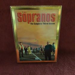 HBO The Sopranos The Complete Third Season 3rd 3 DVD 4 Disc Set