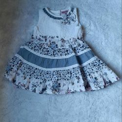 Little Lass Floral Dress Size 18 Months New