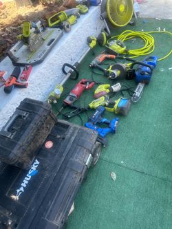 Ryobi Milwaukee Ridgid Kobalt Tool Bundle w/ Husky Boxes $699