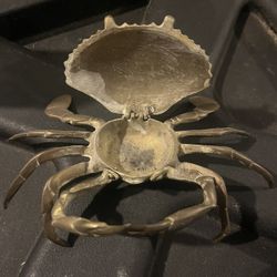 Metal Crab Ashtray