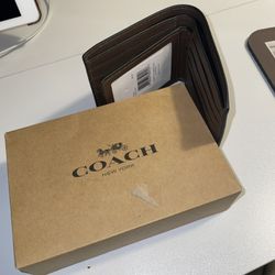 Coach Wallet- With Tags, New
