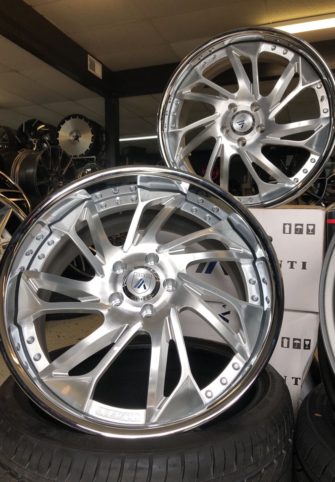 Staggered 20” Asanti Forged AF179 (3pc.)