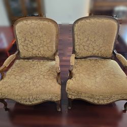 Antique French Armcharis. Set of 2