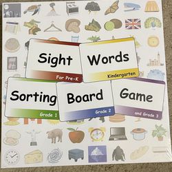 Sight Words Board Game 