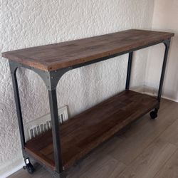 Wood/Metal Table