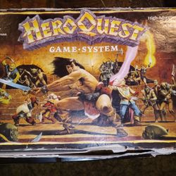 Heroes Quest Board Game 