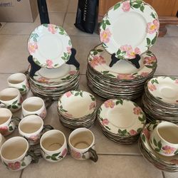 Franciscan Earthenware Desert Rose Set OR Best Offer 