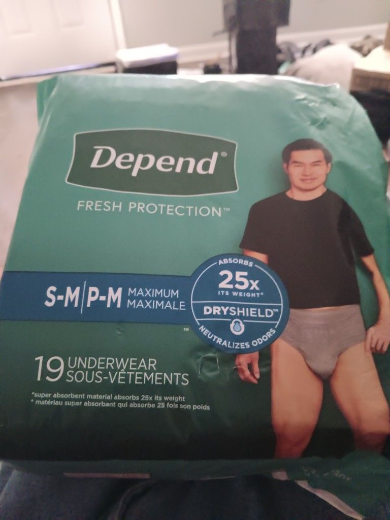 Men's Depends Underwear