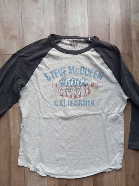 Steve McQueen x Lucky brand Baseball Tee