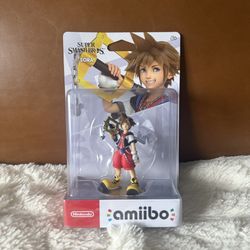 Nintendo Super Smash Bros. Ultimate Disney Kingdom Hearts Sora Amiibo Figure NEW