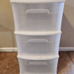 3-drawer Storage Cart