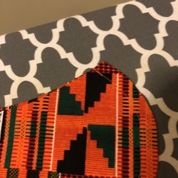 Black History Month African Print Mask 