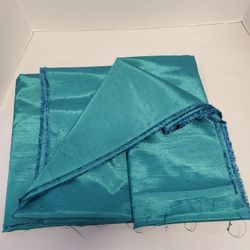 Teal Synthetic Light Weight Fabric 58" Wide 5 Yards