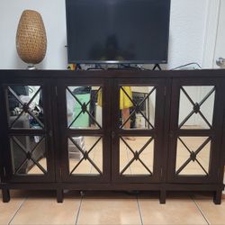 Dark Brow Solid Credenza 