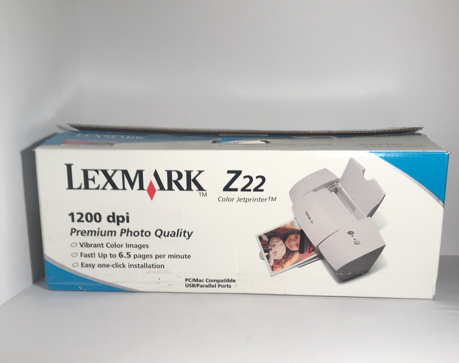Lexmark JetPrinter Z22 Standard Inkjet Printer NIB NEW