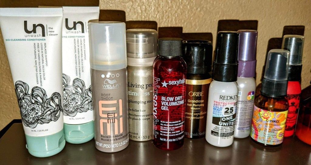 10 NEW HIGH END PROFESSIONAL HAIR CARE PRODUCT AMIKA REDKIN WELLA LIVING PROOF UNWASH ORIBE BIG SEXY