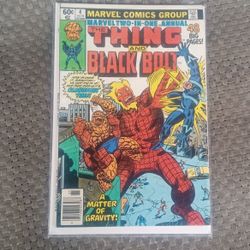 1979 Marvel 2 In 1 Annual, The Thing & Black Bolt. # 4
