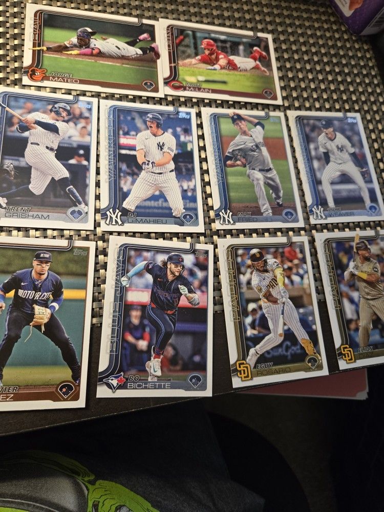 Topps Series 2 2025 Commons Good For Kids 1st Time Traders/Collectors (37) Total Cards