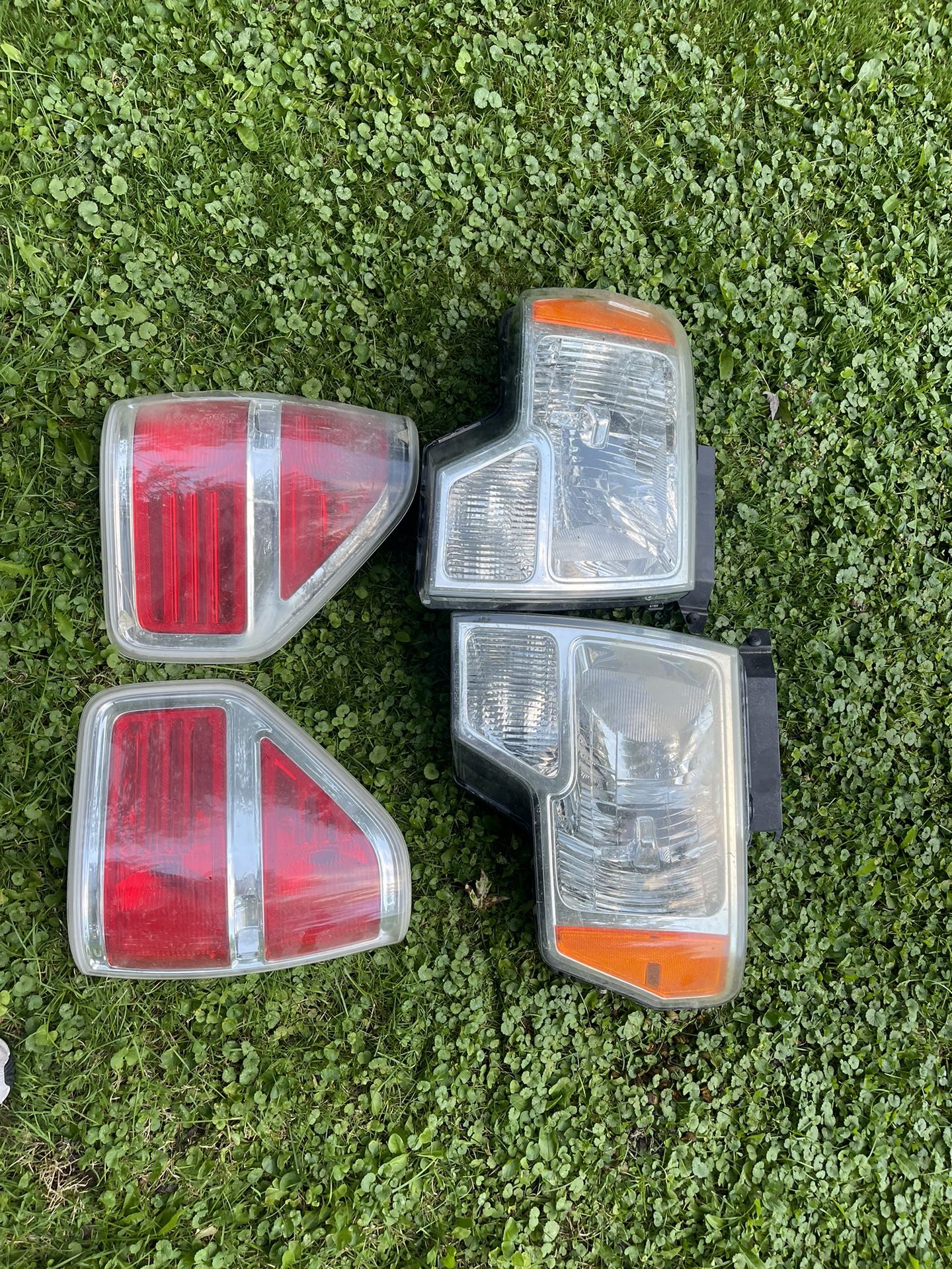 2009 And Up OEM Ford F-150 Headlights And Tail Lights